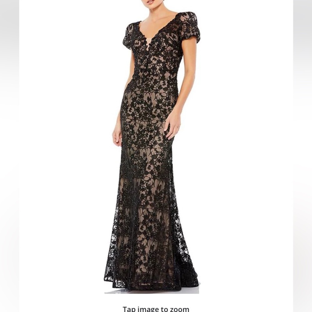 Mac Duggal stunning black gown